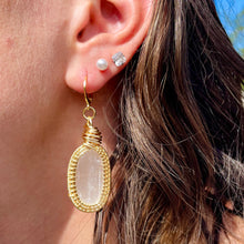 Load image into Gallery viewer, Selenite Earrings
