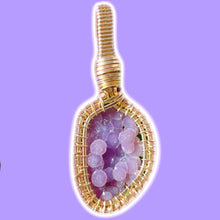 Load image into Gallery viewer, Grape Agate Pendant