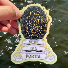 Load image into Gallery viewer, Nature Portal Holographic Sticker