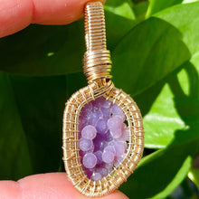 Load image into Gallery viewer, Grape Agate Pendant