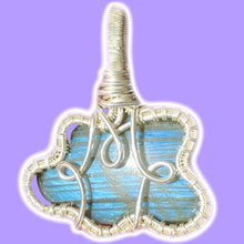 Load image into Gallery viewer, Labradorite Cloud Pendant