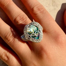 Load image into Gallery viewer, Abalone Alien Ring - Made to Order
