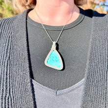 Load image into Gallery viewer, Amazonite Aquarius Pendant
