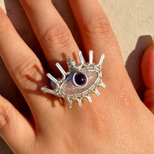 Load image into Gallery viewer, Amethyst Eye Ring - Made to Order
